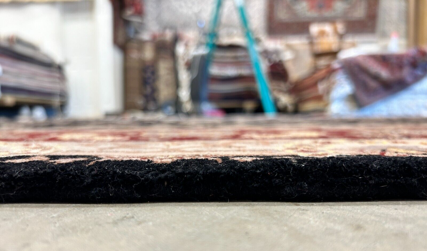 8'6"x11'6" Hand-Knotted Wool & Silk Pile Sinopersian Carpet - Area Rug