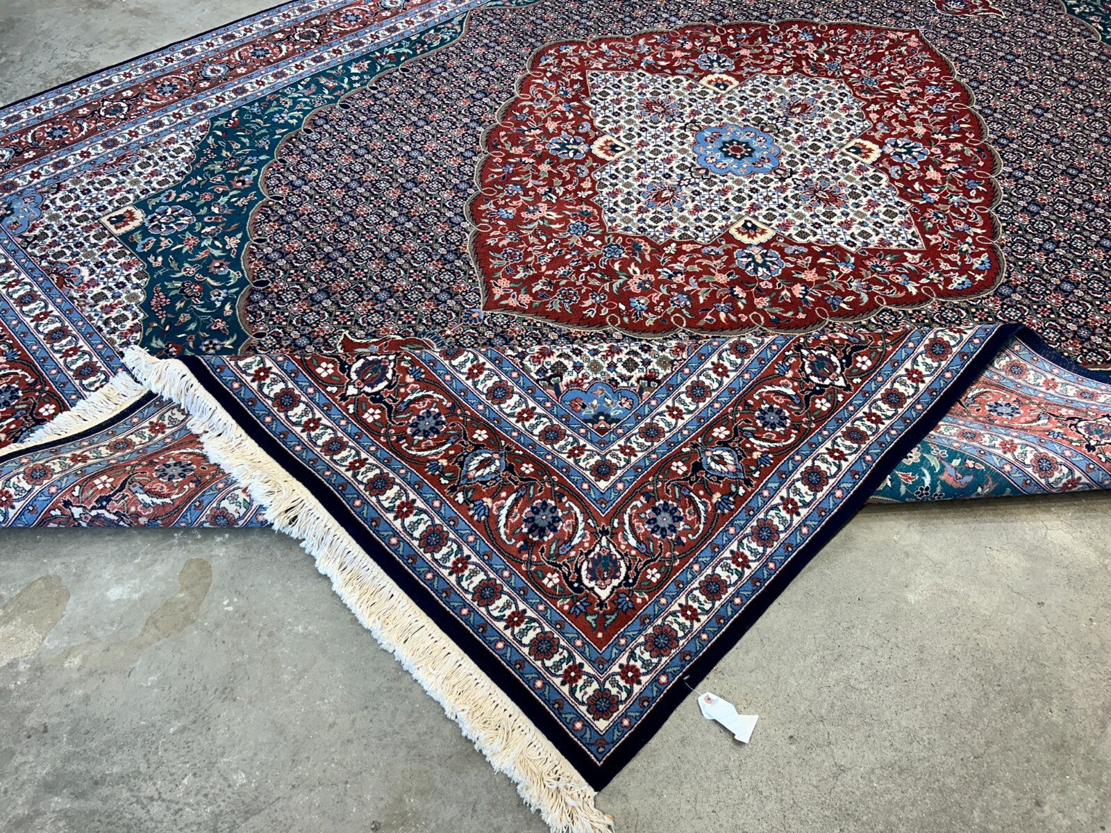 9'x12' Hand-Knotted 100% Wool Pile Sinopersian Carpet - Area Rug