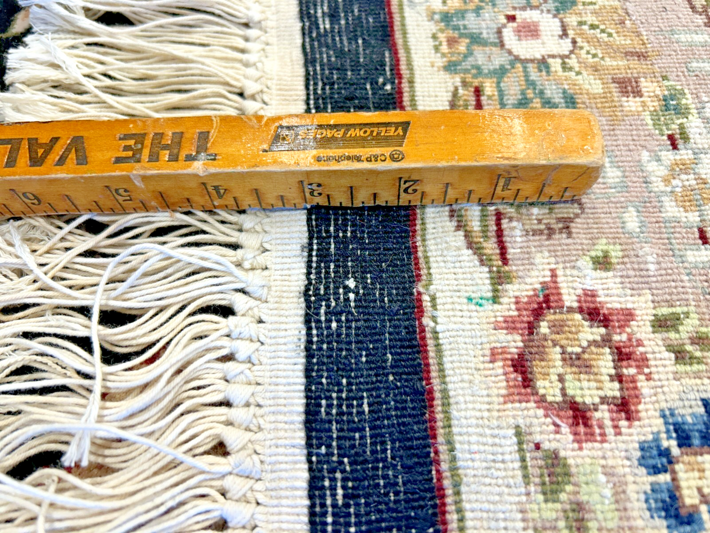 8'9"x11'6" Hand-Knotted Wool & Silk Blend Oriental Rug