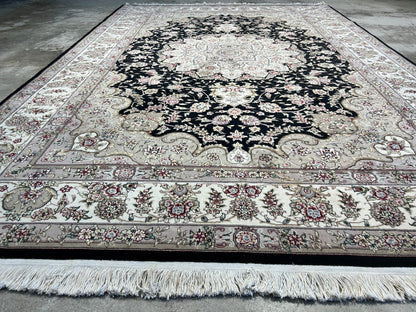 6'x9' Hand-Knotted 100% Wool Pile SinoPersian Carpet - Area Rug