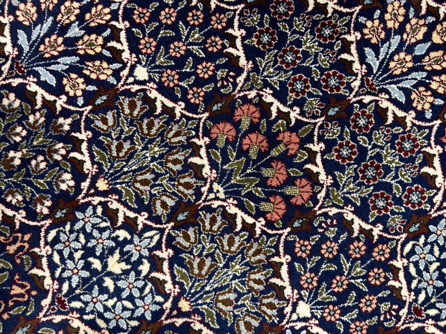 7'3"x10'10'' Hand-Knotted 100% Wool Pile Hereke Area Rug