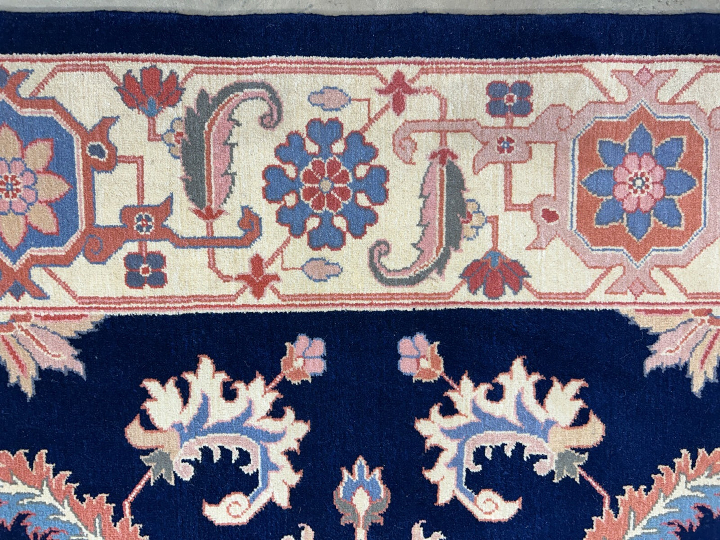 8'10"x11'11" Hand-Knotted 100% Wool Pile IndoHeriz Rug