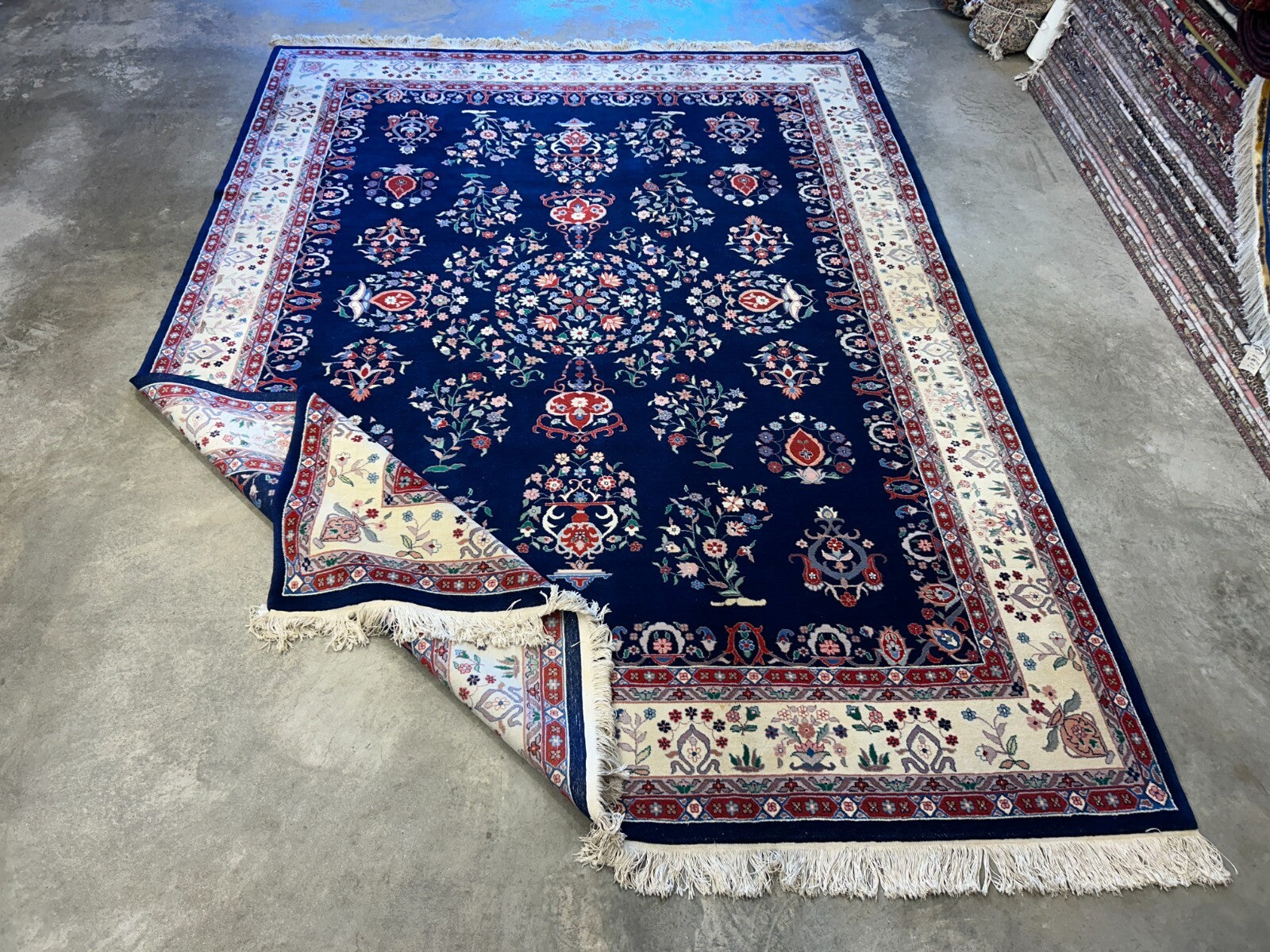 9'x12' Fine Hand-Knotted 100% Lamb Wool Pile SinoPersian Rug
