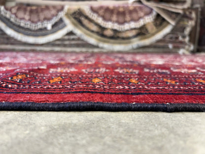 7’7”x10’ Hand-Knotted 100% Wool Pile Bokhara Area Rug - Carpet