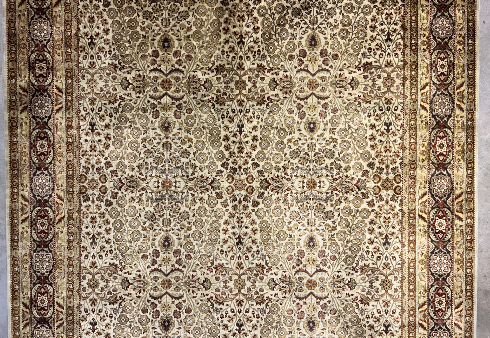 8'10"x11'10" Hand-Knotted 100% Wool Pile Oriental Rug