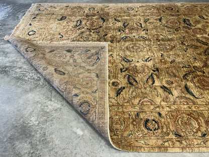 8’x10’ Hand-Knotted 100% Wool Pile Oriental Area Rug - Carpet