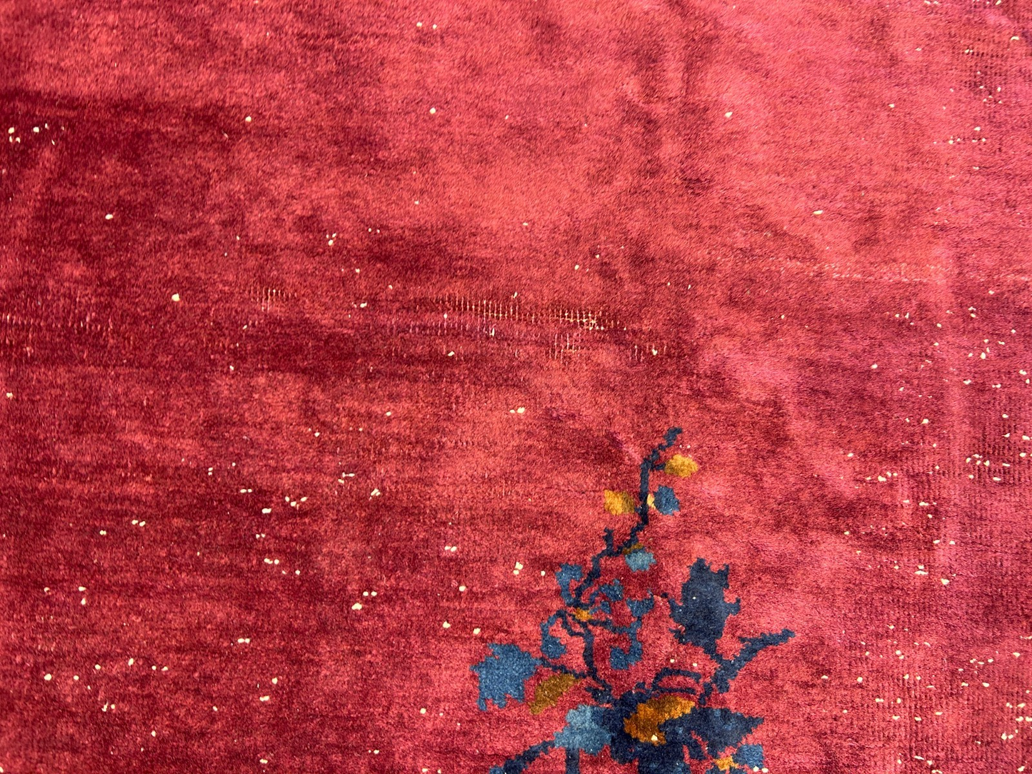 9'x12' Collector Antique Hand-Knotted 100% Wool Pile Art Deco Nichols Rug