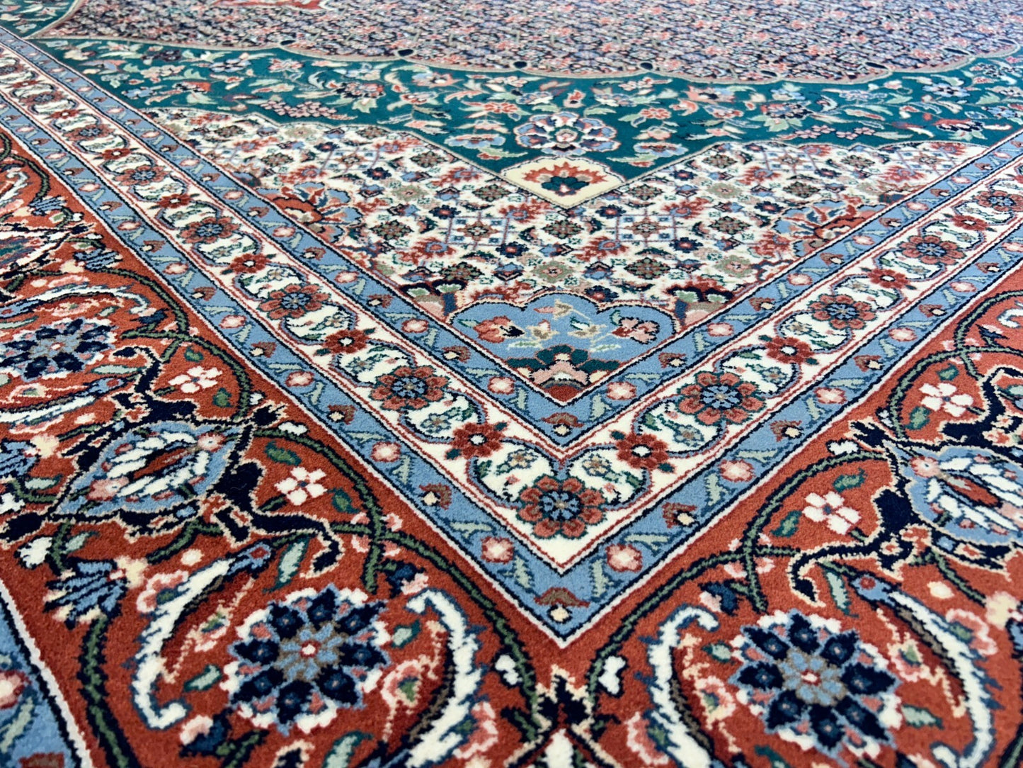 9'x12' Hand-Knotted 100% Wool Pile Sinopersian Carpet - Area Rug