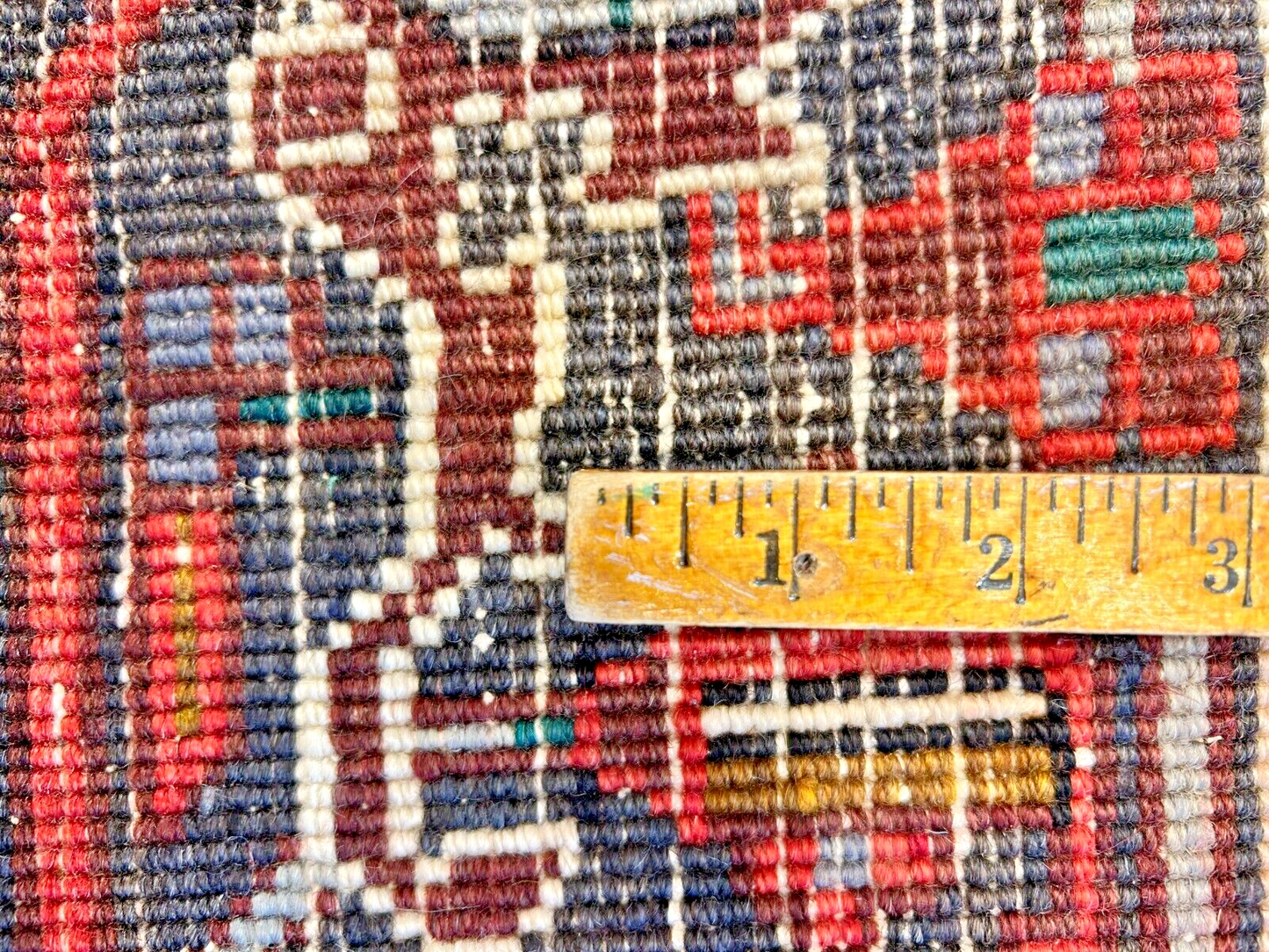 6'7"x9'5" Hand-Knotted 100% Wool Herize Carpet - Area Rug