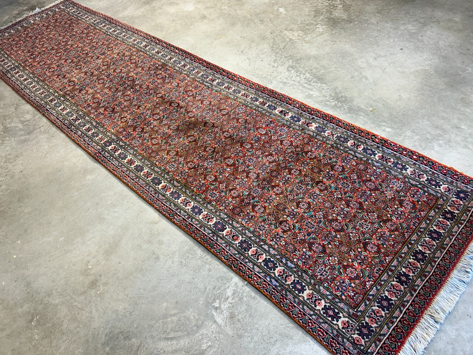2'11"x11'6" Hand-Knotted 100% Wool Pile Sarabi Runner