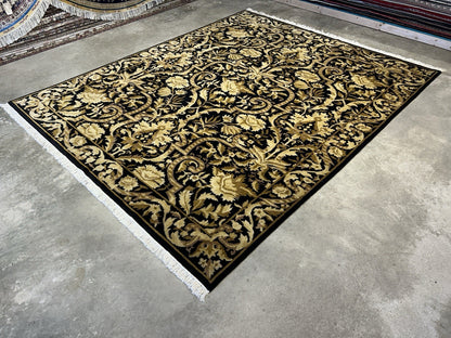 8’x10’ Hand-Knotted 100% Wool Pile Oriental Area Rug - Carpet