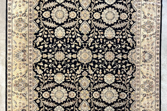 8'10"x12'7" Hand-Knotted 100% Lamb Wool IndoAgra Carpet - Area Rug