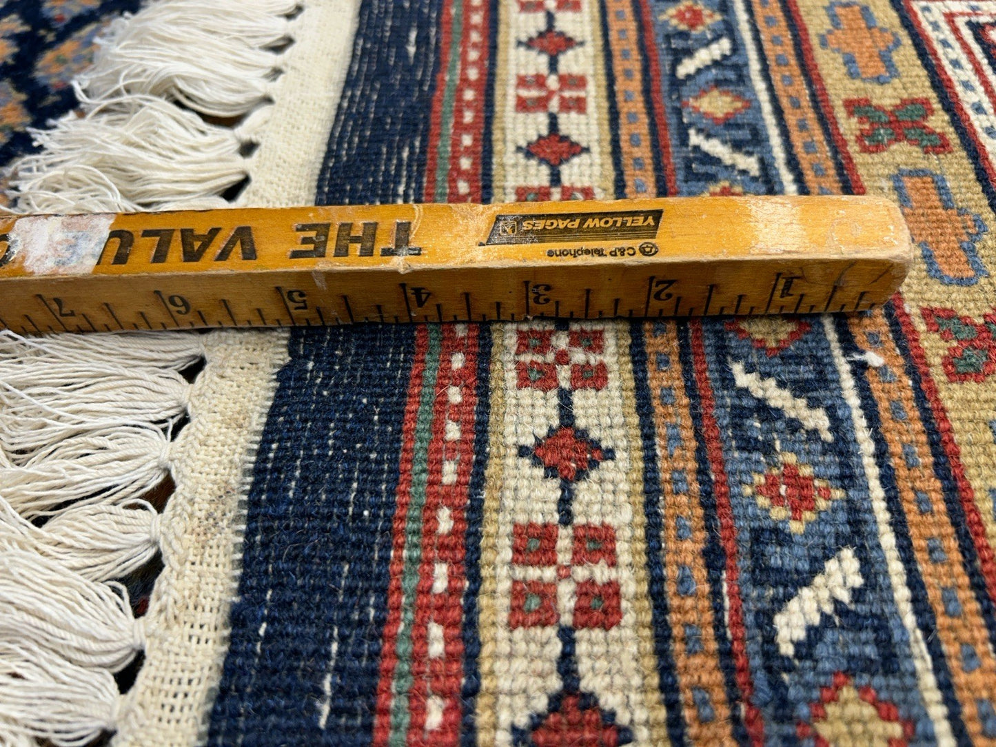 7’11”x10’ Vintage Hand-Knotted 100% Wool Pile Oriental Area Rug - Carpet