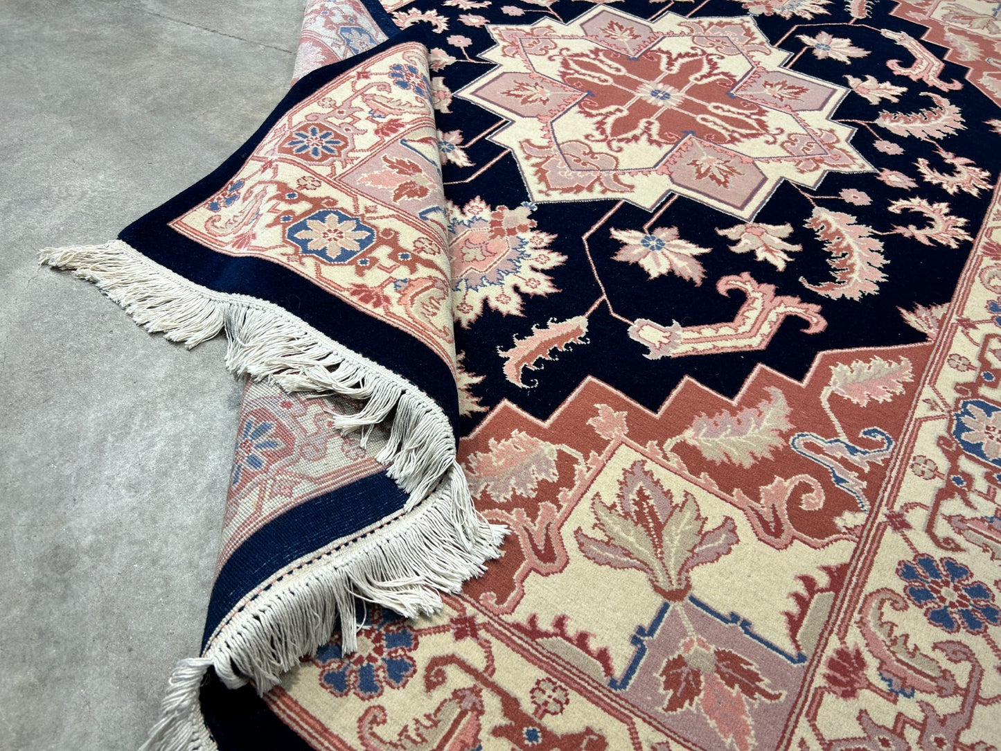 6'x 9' Hand-Knotted 100% Wool Carpet - Herize Design Area Rug