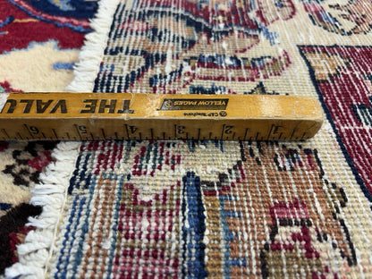 8’2”x11’2” Antique Hand-Knotted 100% Wool Pile Tabrize Area Rug - Carpet