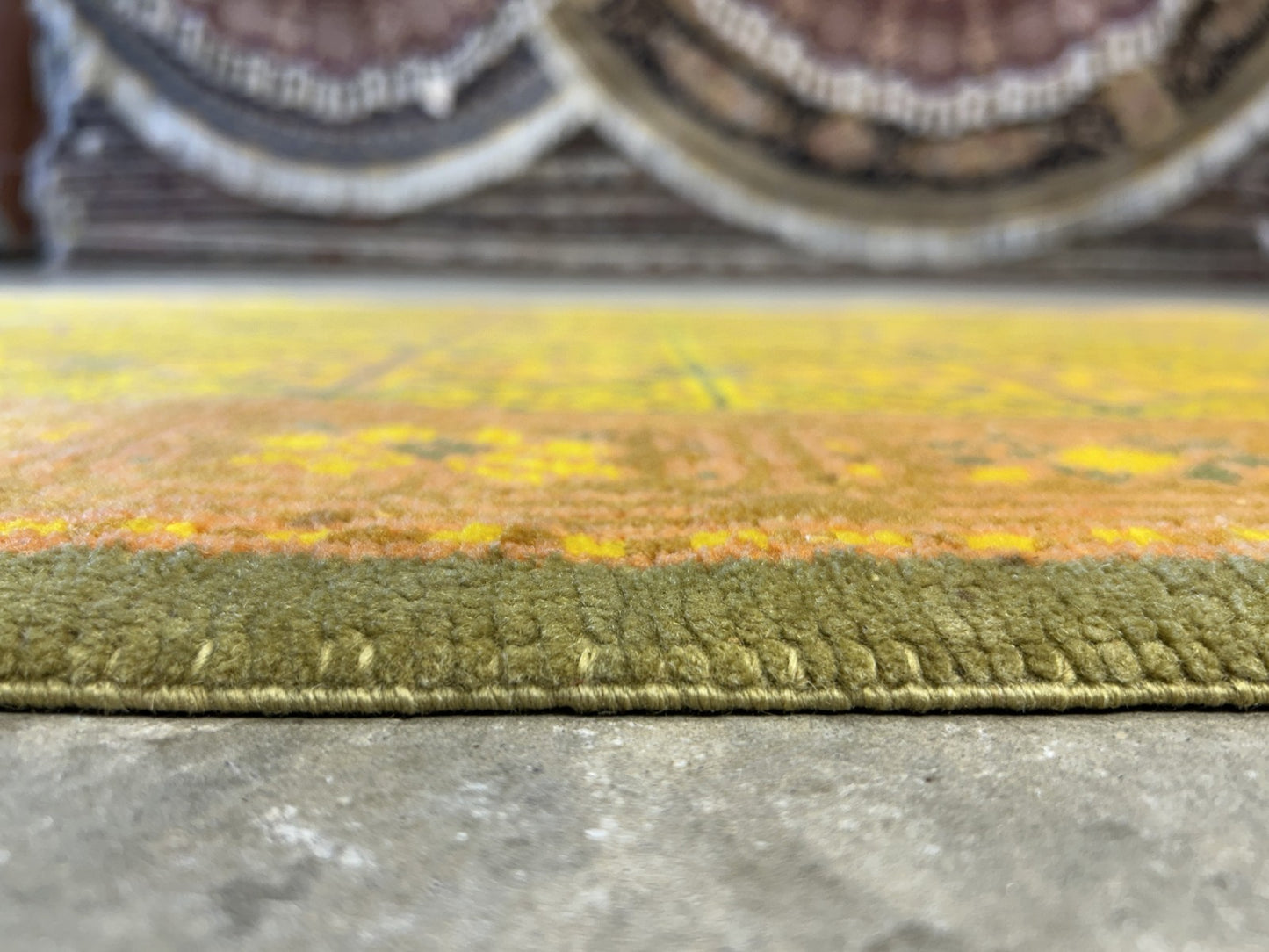 2'9"x4'2" Hand-Knotted 100% Wool Pile Oriental Area Rug - Carpet