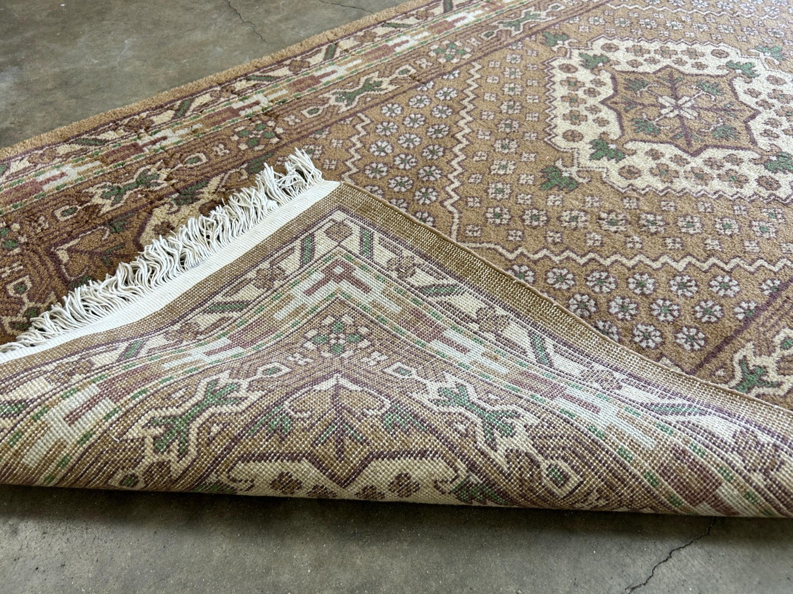 3'x6' Hand-Knotted 100% Wool Pile Oriental Area Rug - Carpet