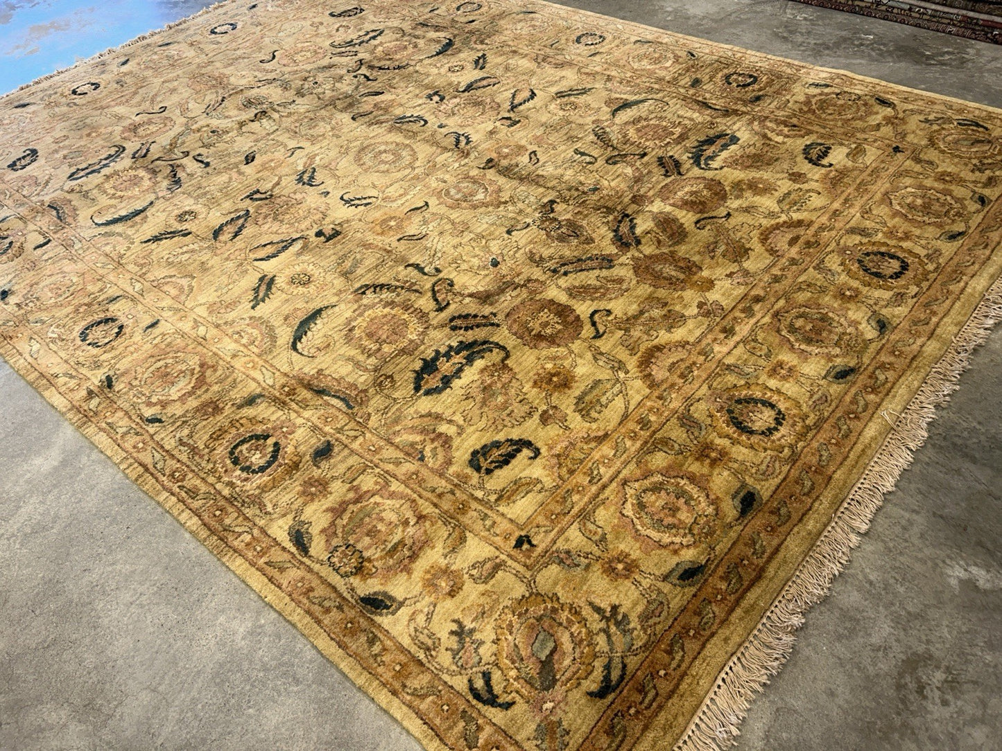 8’x10’ Hand-Knotted 100% Wool Pile Oriental Area Rug - Carpet