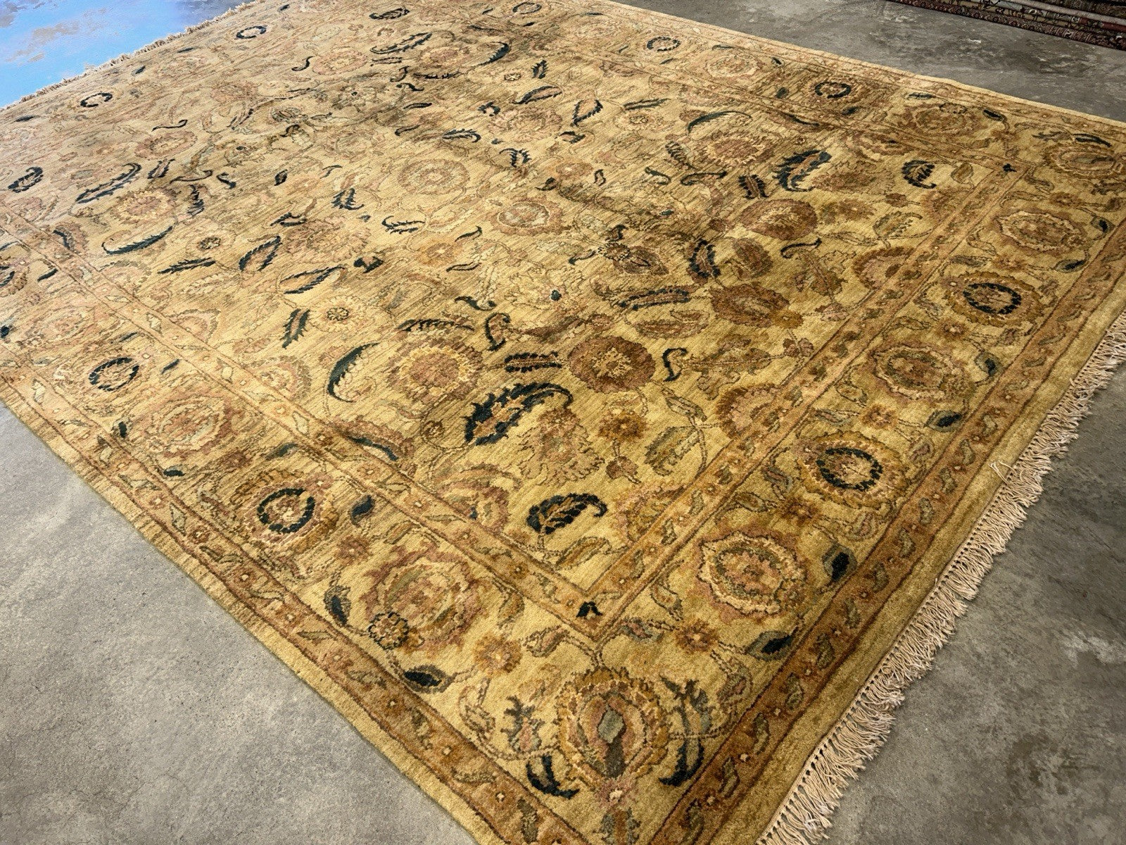 8’x10’ Hand-Knotted 100% Wool Pile Oriental Area Rug - Carpet