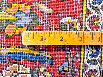 6'6"x10'0" Hand-Knotted 100% Wool Pile Bakhtiarie Carpet - Area Rug