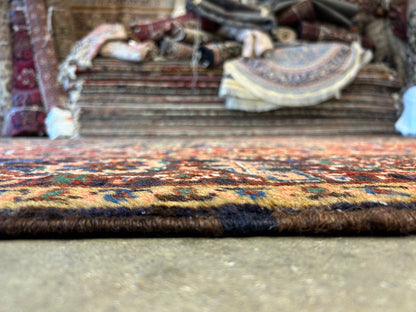 8'6"x11'6" Hand-Knotted 100% Wool Pile Herize Rug