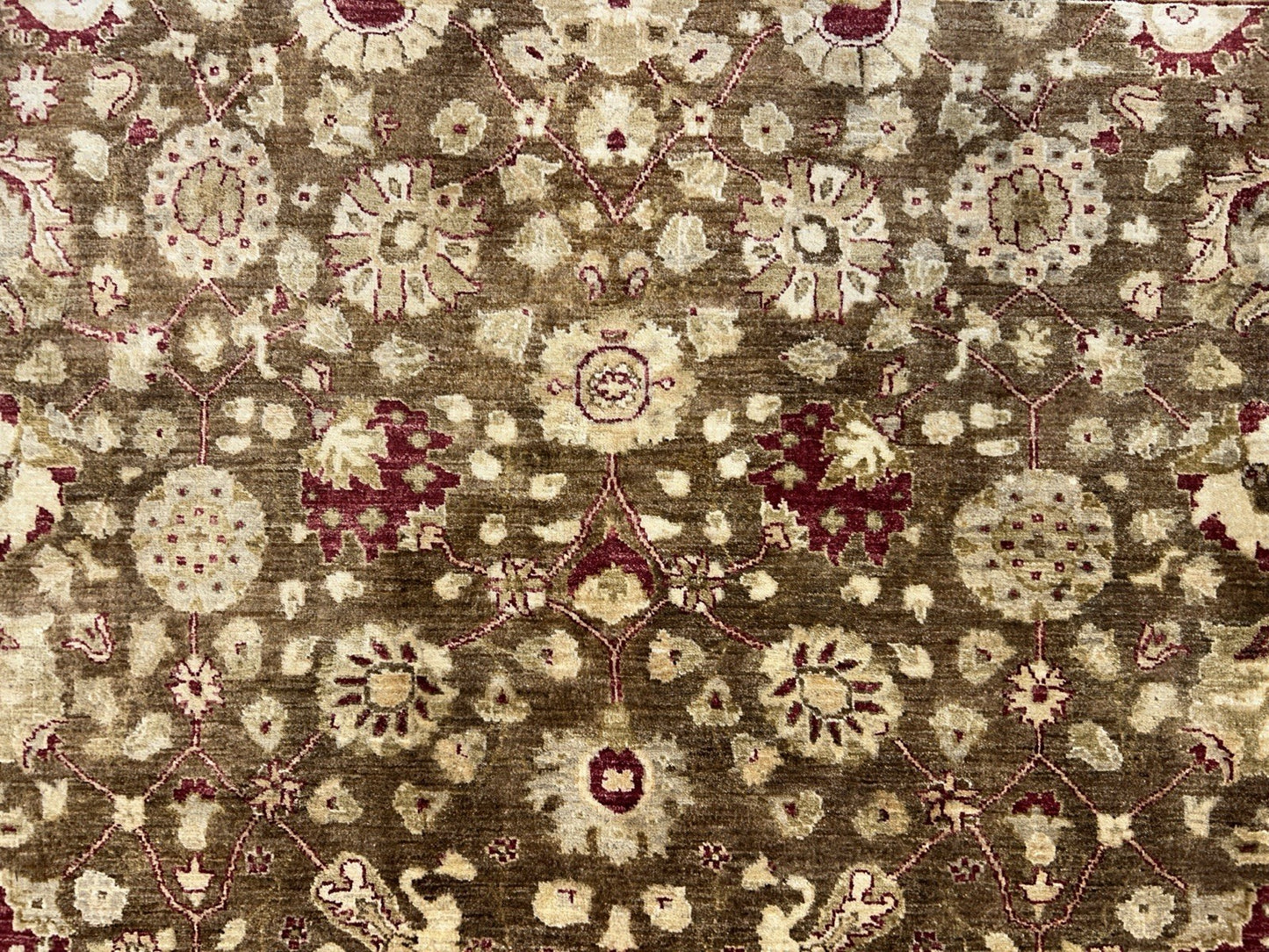 8’1”x9’11” Hand-Knotted 100% Wool Pile Oriental Area Rug - Carpet