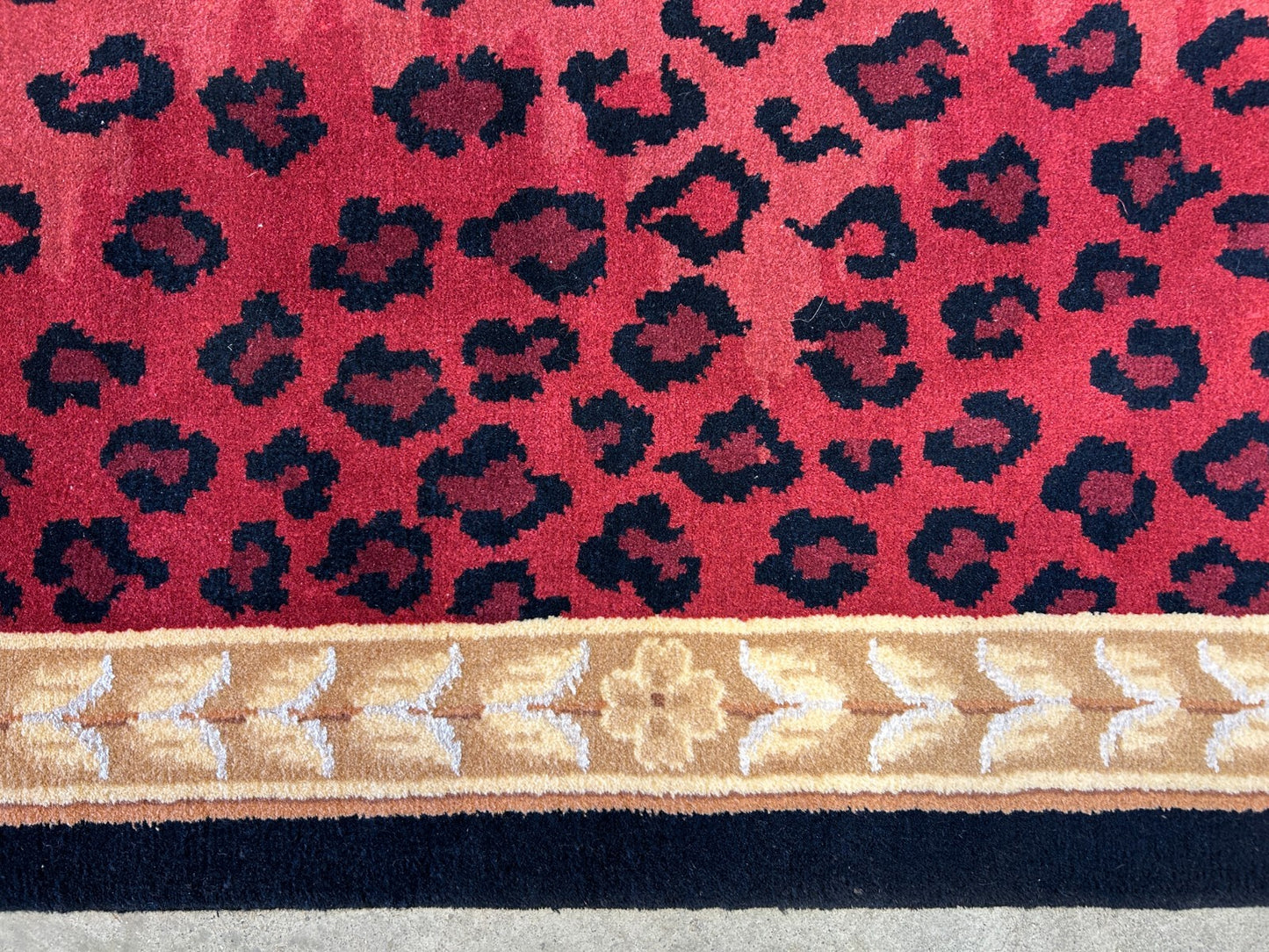 8'x11'2" Hand-Knotted 100% Wool Pile Tibetian Area Rug - Carpet