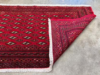 2'5"x4'9" Hand-Knotted 100% Wool Persiane Turkamane Area Rug