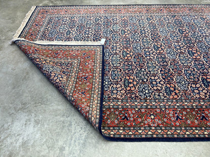 6'8"x9'9" Hand-Knotted 100% Wool Pile Hereke Carpet - Area Rug
