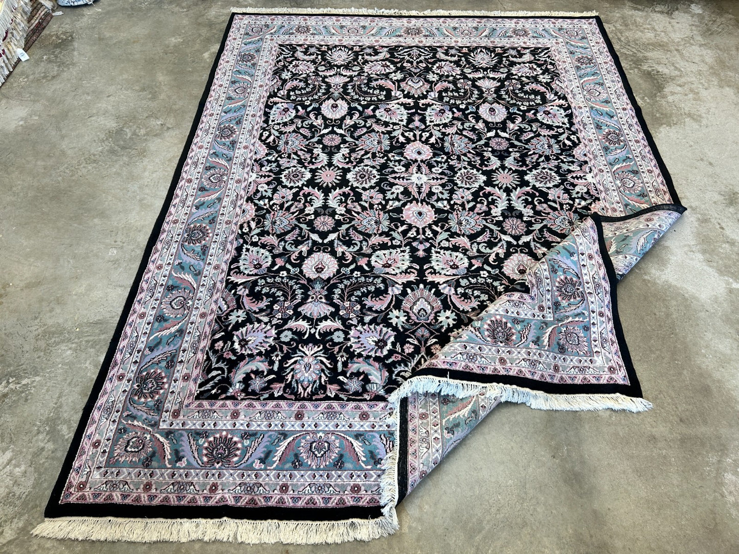 8'10" x 11'10" Hand-Knotted 100% Wool Carpet - Kashane Design Area Rug