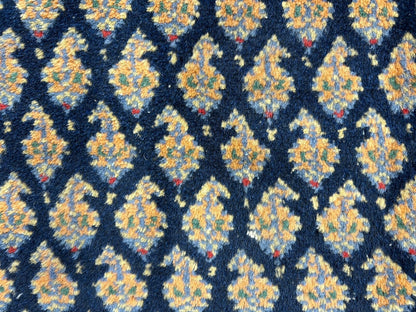 7’11”x10’ Vintage Hand-Knotted 100% Wool Pile Oriental Area Rug - Carpet