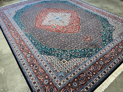 9'x12' Hand-Knotted 100% Wool Pile Sinopersian Carpet - Area Rug