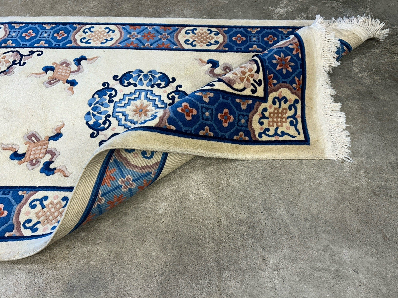 3’1”x5’2” Hand-Knotted 100% Wool Pile Oriental Area Rug - Carpet