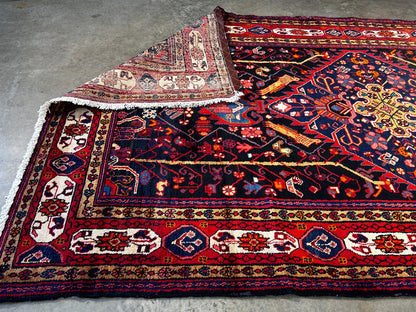 5'6" x 10'5" Hand-Knotted 100% Wool Carpet - Nahavande Area Rug