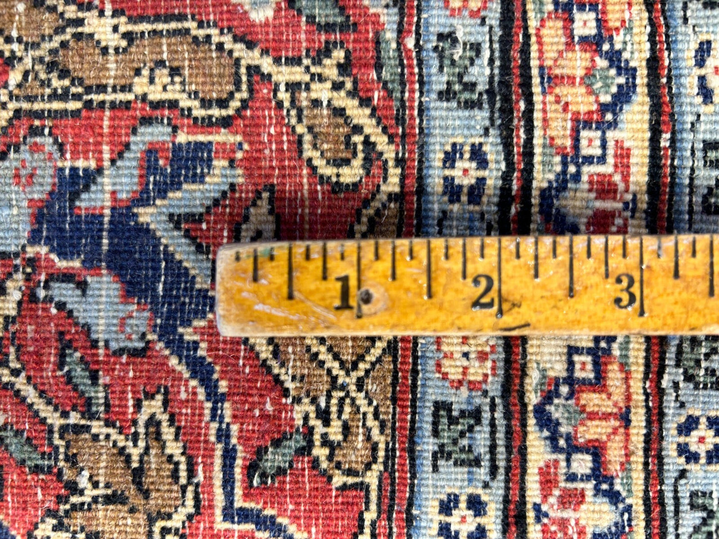 6'8"x9'9" Hand-Knotted 100% Wool Pile Hereke Carpet - Area Rug