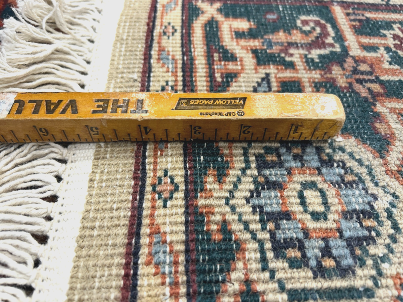 4'x6' Fine Hand-Knotted 100% Wool PileMahal Design Area Rug - Carpet