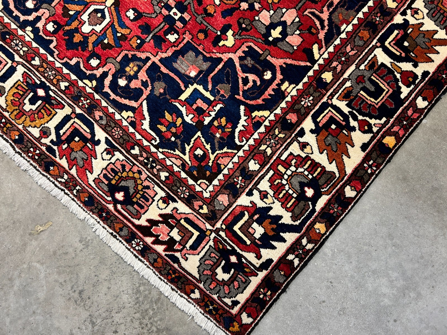 6'11"x10'4" Hand-Knotted 100% Wool Carpet - Bakhtiarie Area Rug