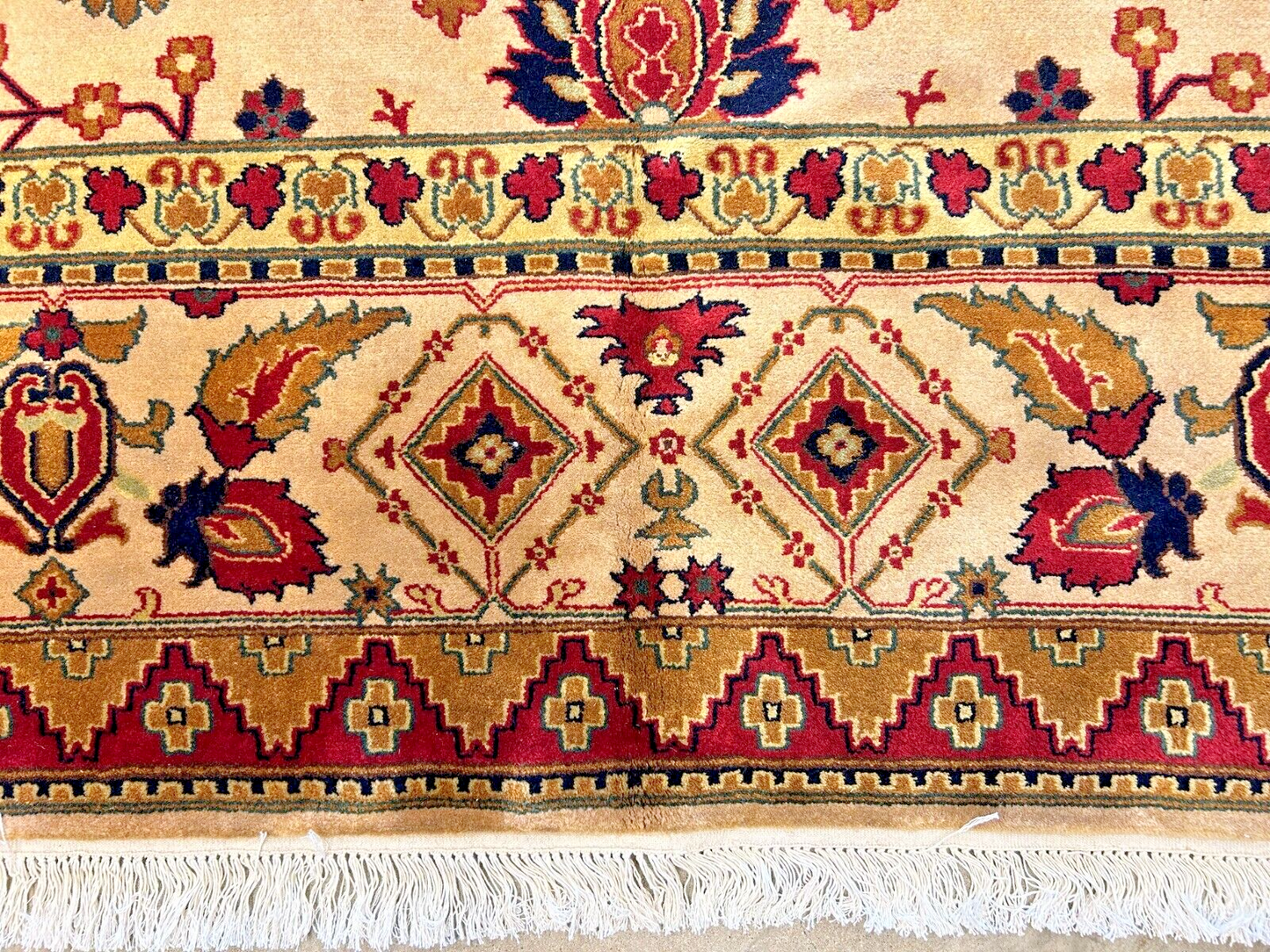 8'11" x 12' Hand-Knotted 100% Wool Carpet - Herize Design Area Rug