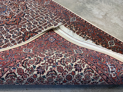 3'1"x5'1'' Hand-Knotted 100% Wool Pile Formal Bidjare Area Rug - Carpet