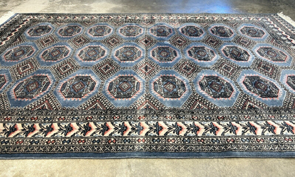 5'3"x7'7" Antique Hand-Knotted Wool Oriental Rug - Area Carpet