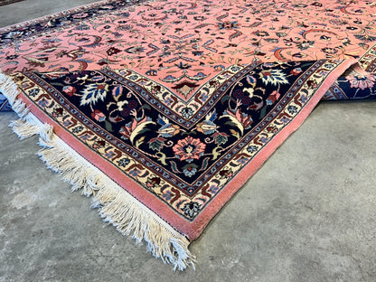 9'x12' Hand-Knotted 100% Wool Pile Romanian Rug