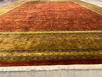 9'x12' Hand-Knotted 100% Wool Pile SAFAVIEH Rug