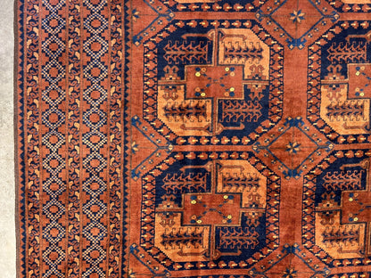 8'8"x12'1" Hand-Knotted 100%  Wool Pile Bokhara Rug