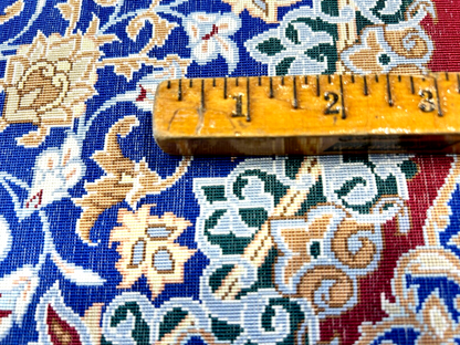 6'6"x10' Exquisite Extra-Fine Hand-Knotted 100% Silk Qume Carpet - Area Rug