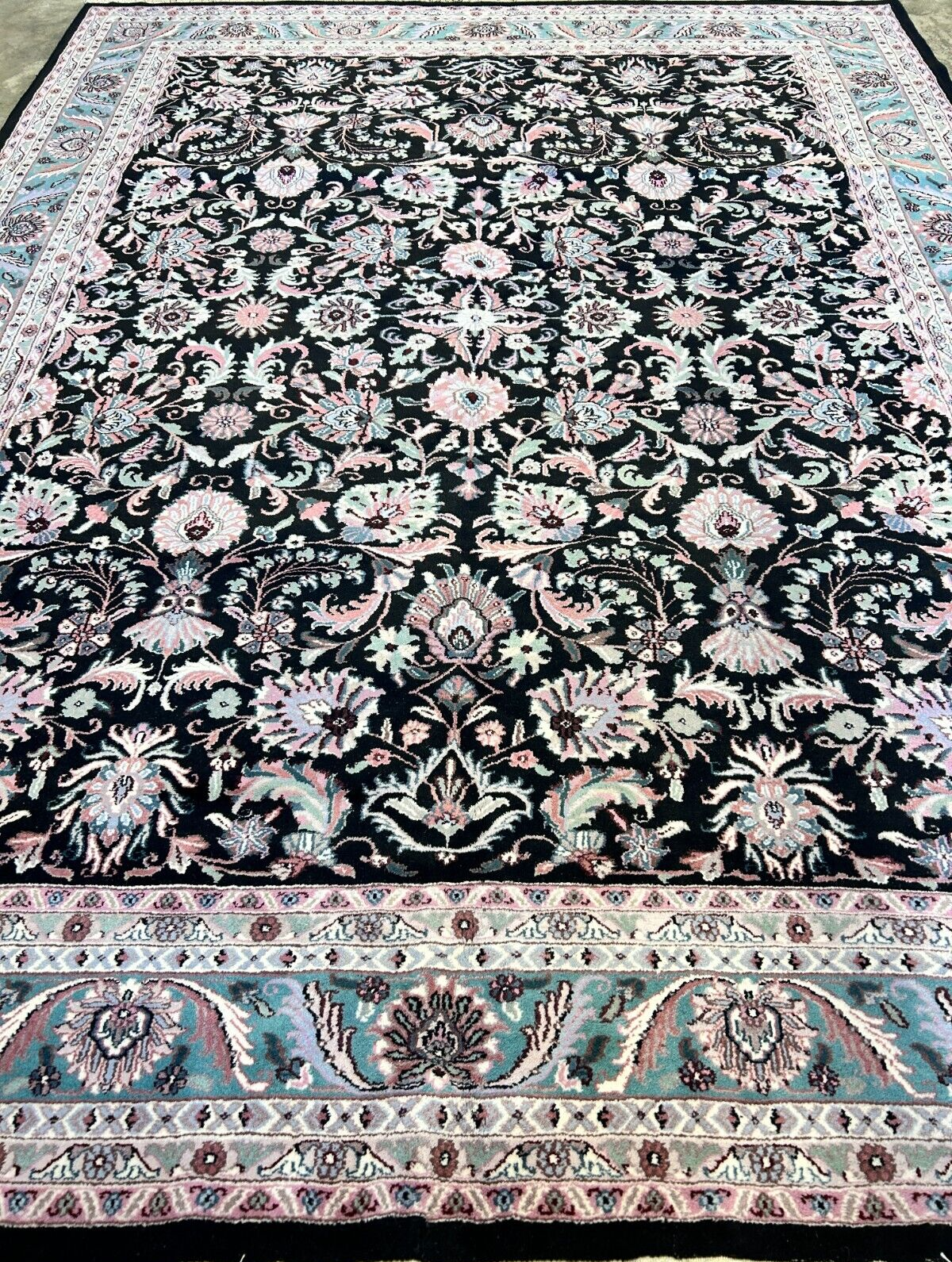 8'10" x 11'10" Hand-Knotted 100% Wool Carpet - Kashane Design Area Rug