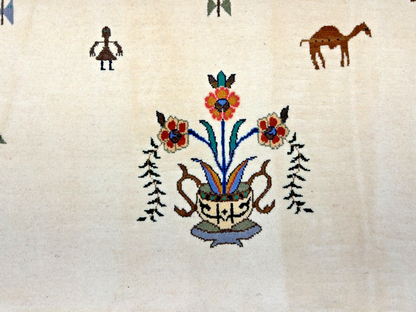 6'4"x9'9" Hand-Knotted 100% Wool Pile Gabeh Carpet - Area Rug