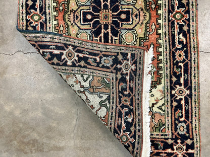 3'x5' Hand-Knotted 100% Wool Pile IndoSerapi Rug