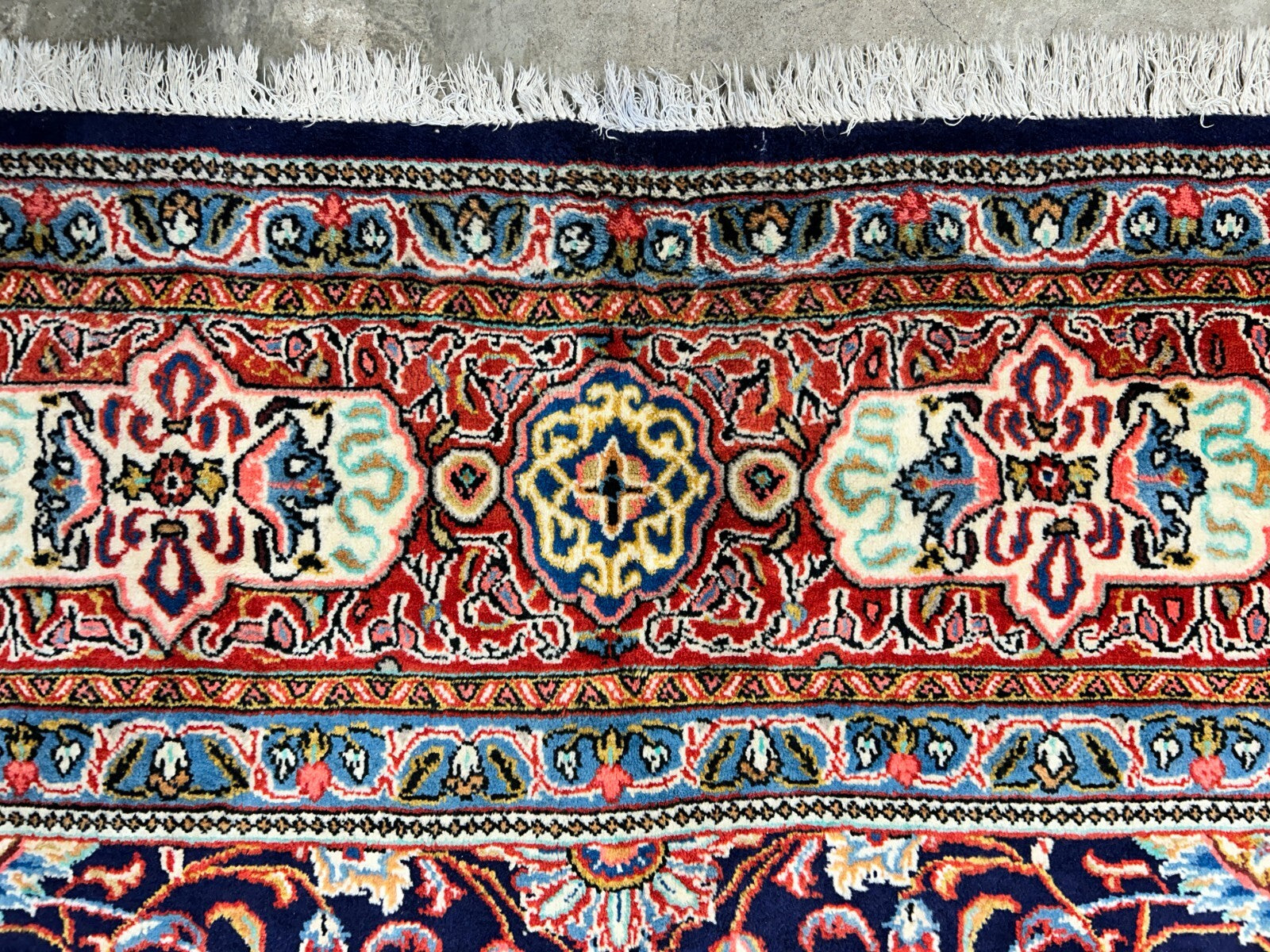 8'8"x12'6" Hand-Knotted 100% Wool Pile Kashmare Rug