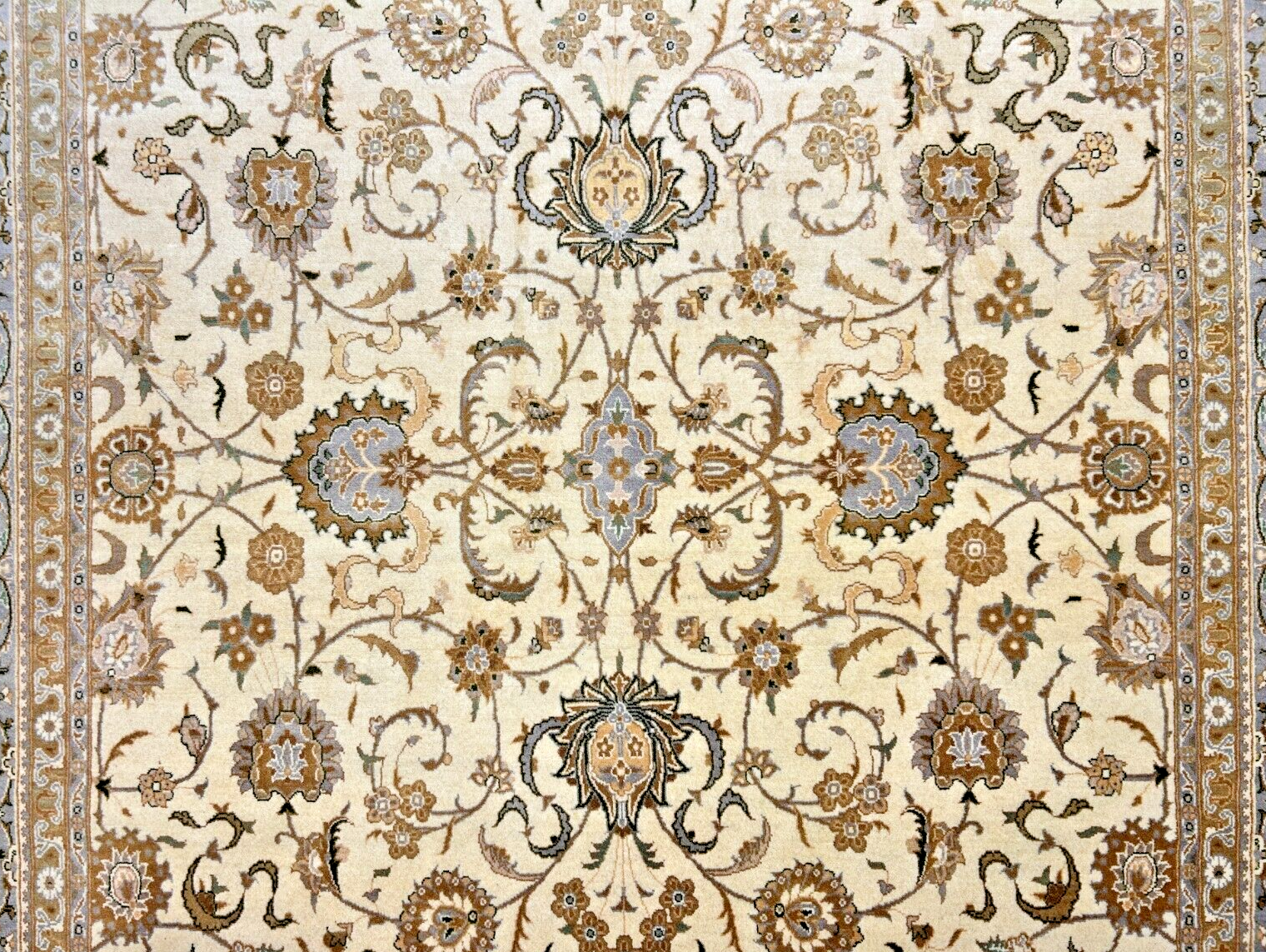 6'x 9' Hand-Knotted 100% Wool Carpet - Pakistan Kashane Area Rug