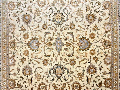 6'x 9' Hand-Knotted 100% Wool Carpet - Pakistan Kashane Area Rug